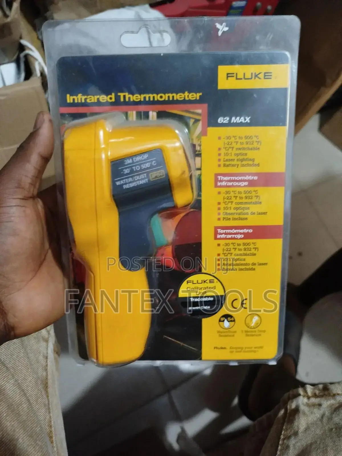Infrared Thermometer Fluke 62 Max