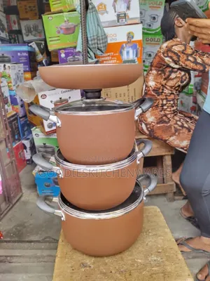 3 Set Pot With 1 Frypan / Nonstick Pot Set
