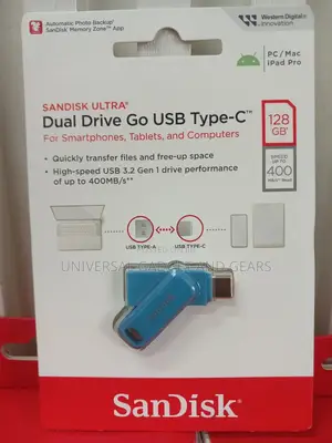 Sandisk Ultra Dual Drive Go Usb Type-C ( 128gb )