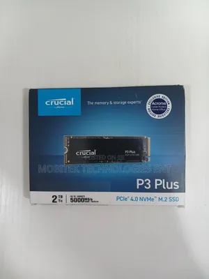 2tb Crucial P3 Plus Ssd Nvme Pcie 4.0 Gen4 X4 Solid Drive
