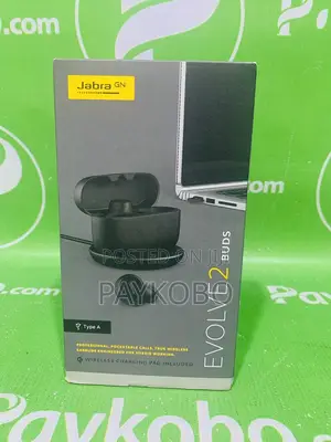 Jabra Evolve2 Buds Usb-a With Wireless Charging Pad