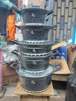 5 Set Granite Nonstick Pot