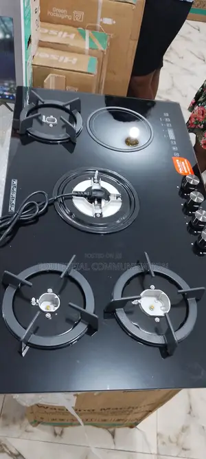 87cm Thickness Tempered Glass Cooktop in Inverter Gashobs