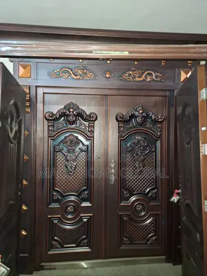 5ft by 7ft Copper Security Door With Ark Double Opening