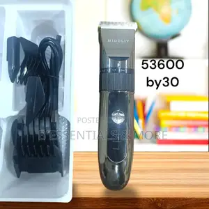 Rechargeable Hair Trimmer With Multiple Steps 