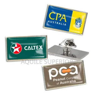 Company Dome Lapel Branding