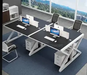Luxury Four Seater Workstation