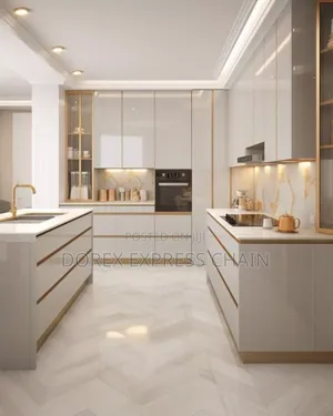 High-gloss Kitchen Cabinets
