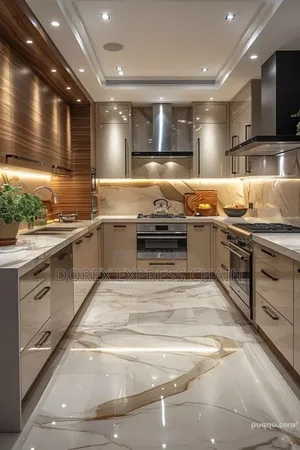 High-Gloss Kitchen Cabinet. Luxury!