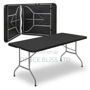 5ft Rectangular 6 - 8 Seater FOLDING Plastic Table
