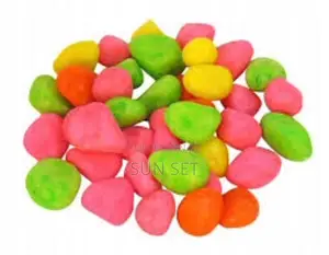 Aquarium/Fishbowl Colorful Pebble - Yellow