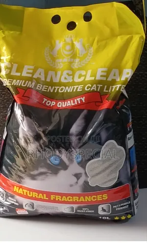 Clean Clear Premium Bentonite Cat Litter