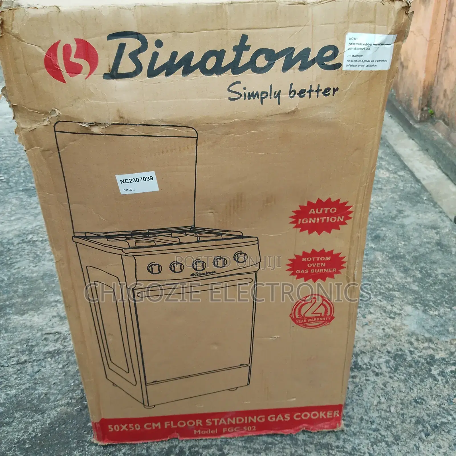 Binatone Gass Cooker