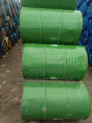 Empty Iron Drums