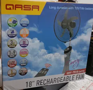 Fast Cooling-Qasa Rechargeable Fan