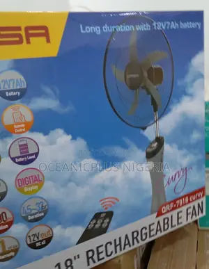 Top Pick QASA Rechargeable Standing Fan