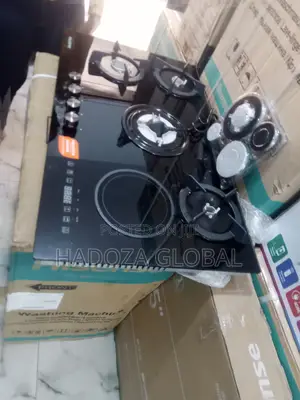 The Polystar 87cm 4 Burner and One Electric Hub -Brand New