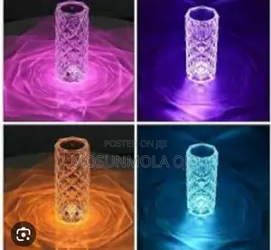 Rechargeable USB Crystal Table Touch Lamp