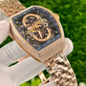 Franck Muller Iced Quality Luxury Men Automatic Wristwatch