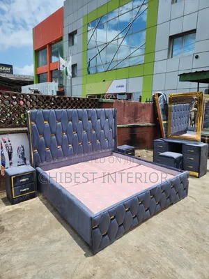 Upholstery 6by6 Padded Bed Stand.