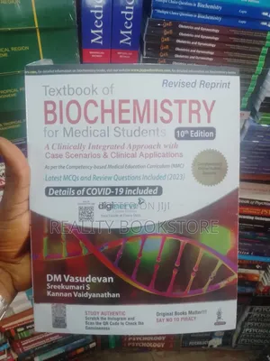 Textbook of Biochemistry for Medical Students