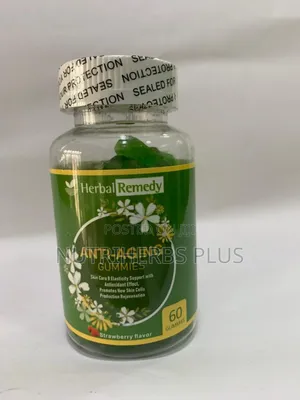Herbal Remedy Anti-Aging Gummies: For Skin Elasticity Care