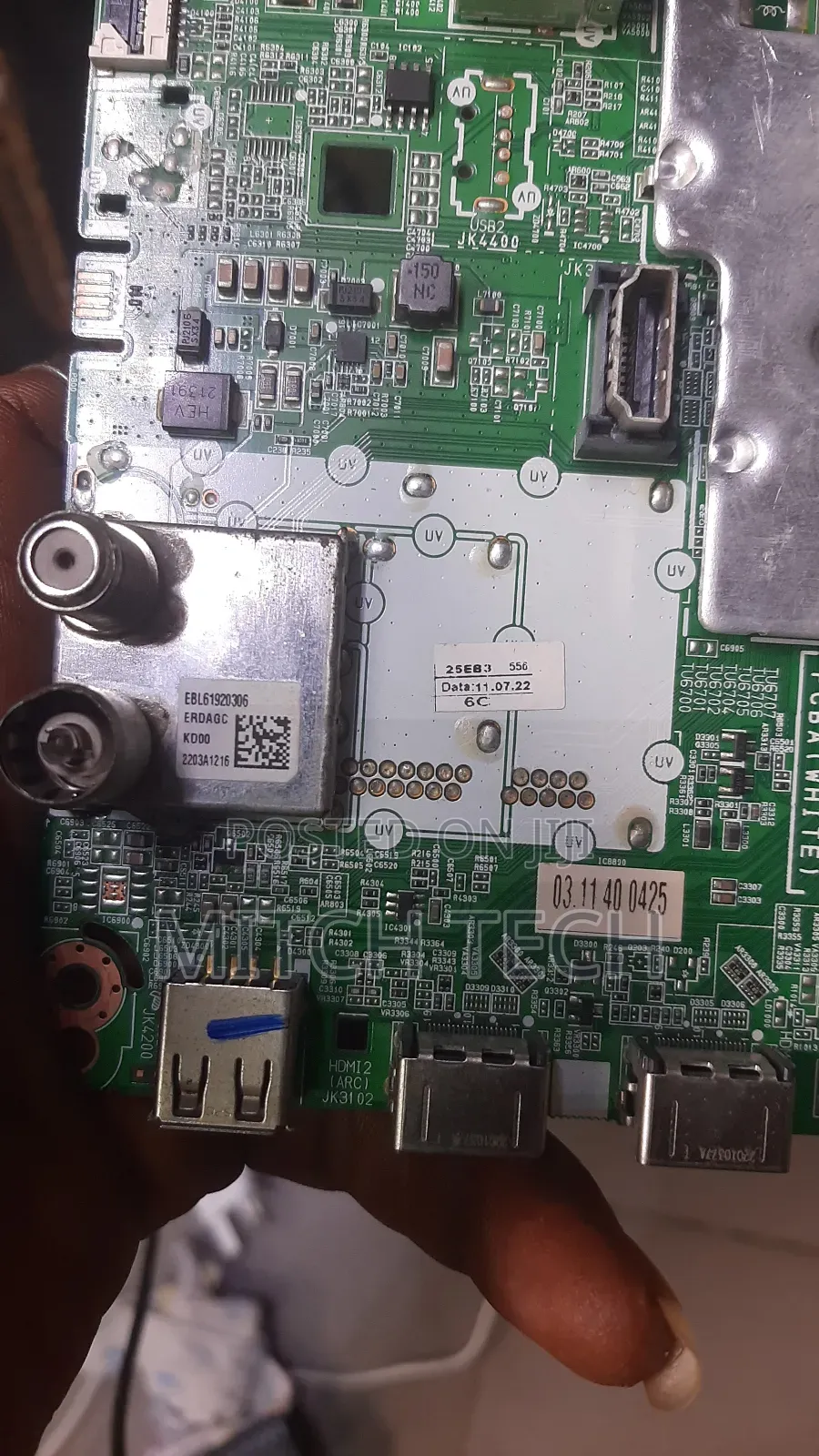 Smart LG TV 65inches Board Changed