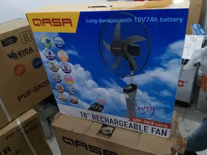 First Choice Qasa 18'' Rechargeable Standing Fan
