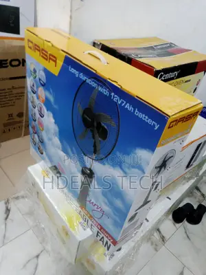 Easy to Use Rechargeable Fan 18'' < QASA