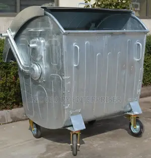 Galvanized Metal Waste Bin Dome Lid (Anti - Rust)Call Me