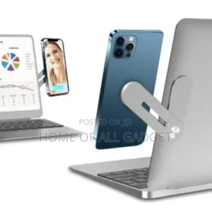 Magnetic Side Mount Clip-on Monitor Laptop Phone Holder