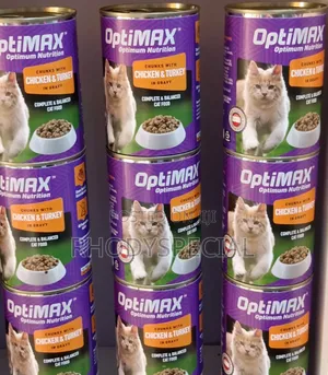 Optimax Can Food for Cats