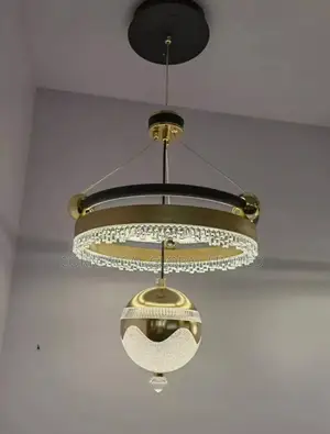 Modern Luxury Crystal Led Single Chandelier Pendant Light