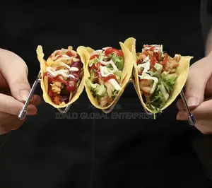 Tacos Stand With Ketchup Cups