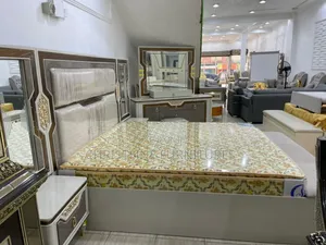 Quality Imported Bedframe With Mirror Console