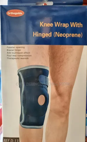 Orthoguide Knee Support / Knee Wrap With Hinge