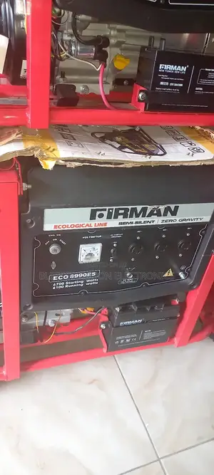 Firman Supper Cooper Coil Generator 6.7kva Semi Silent