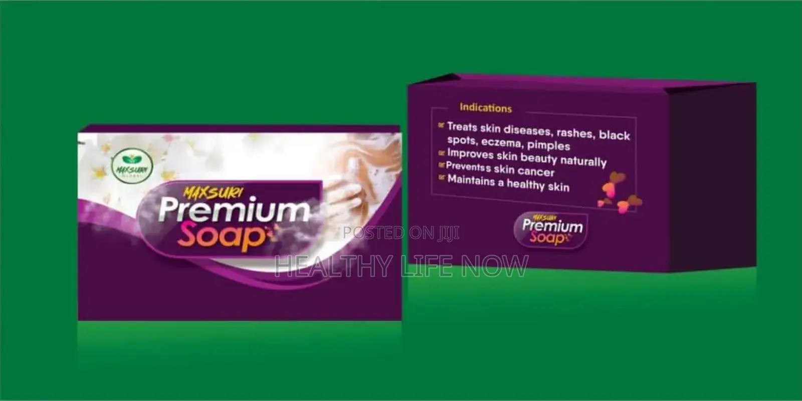Maxsuri Premium Soap Available Here