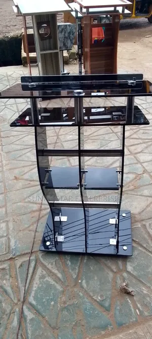 High Quality Executive Thick Glass Pulpit for Church