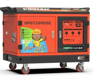 12kva Firman Zero Noise Petrol Soundproof Generator 100%
