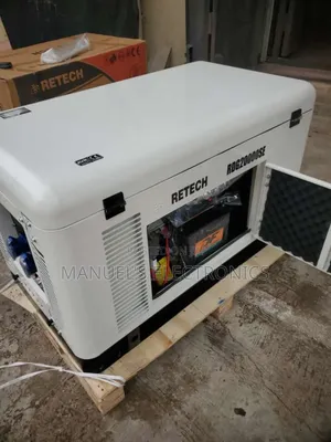 15.5kva Retech Diesel Soundproof Generator 100% Copper Coil