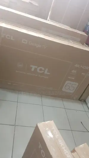 TCL Smart Android Television 65inches 3 Years Garranty