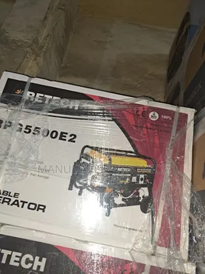 (3.5kva)Retech Petrol Generator Model Rpg5500e2 100% Copper