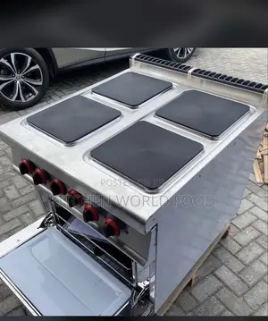 Electric 4 Hot-Plate Cooker Oven