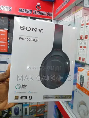 Sony Wh-1000xm4 Noise Canceling Headphones - Black