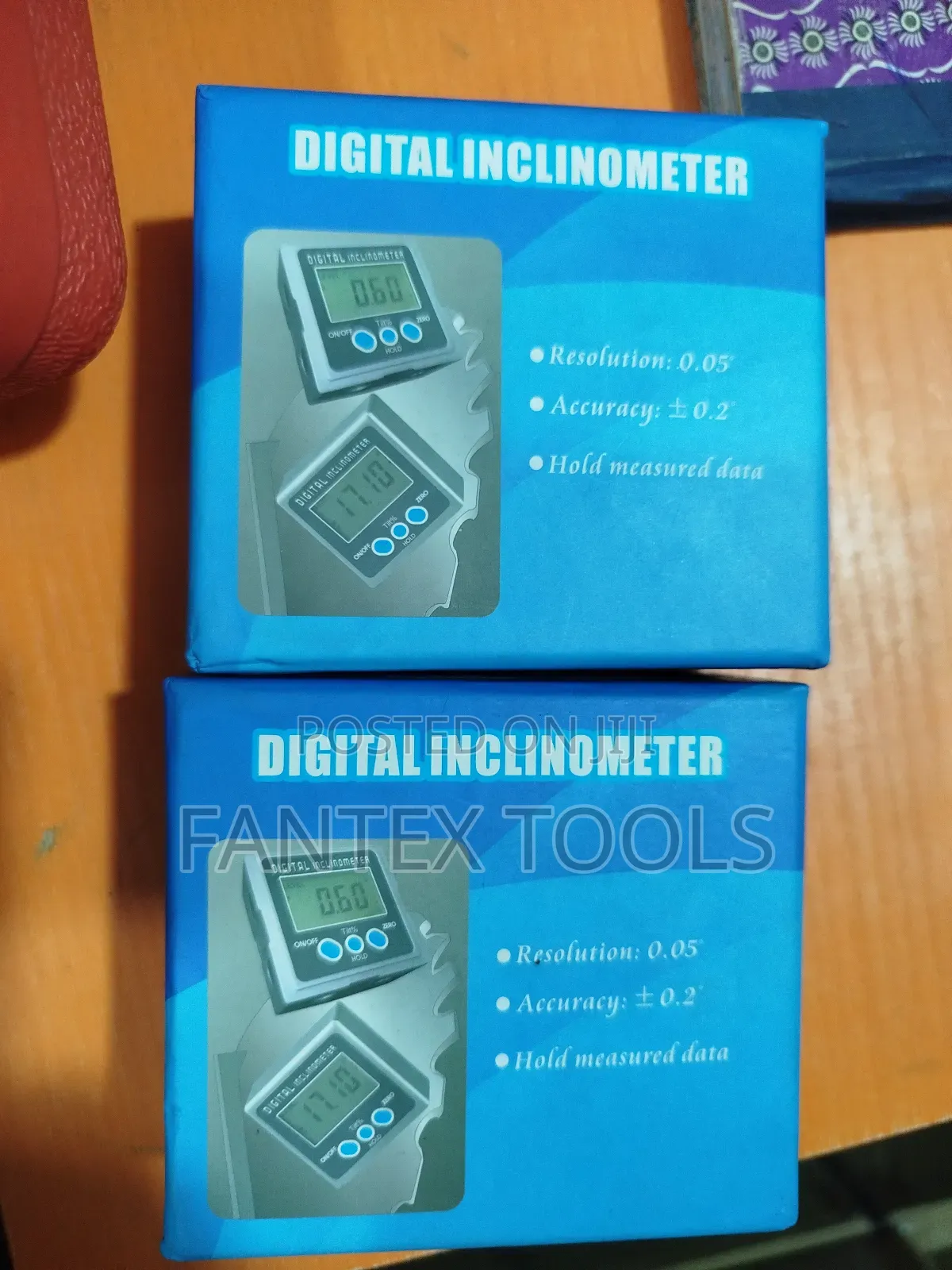 Digital Inclinometer.