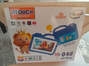Unbreakable Screen Kids Educational Tablet 8+256gb Storage