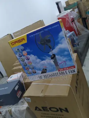 Currently Best 18" Qasa Rechargable Fan -QRF-7918