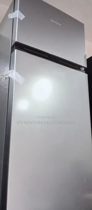 124litres Hisense Double Door Refrigerator, Silver Color