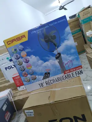 Top Standard 18" Qasa Rechargable Fan -QRF-7918